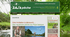 Desktop Screenshot of guide-bask-peche.com